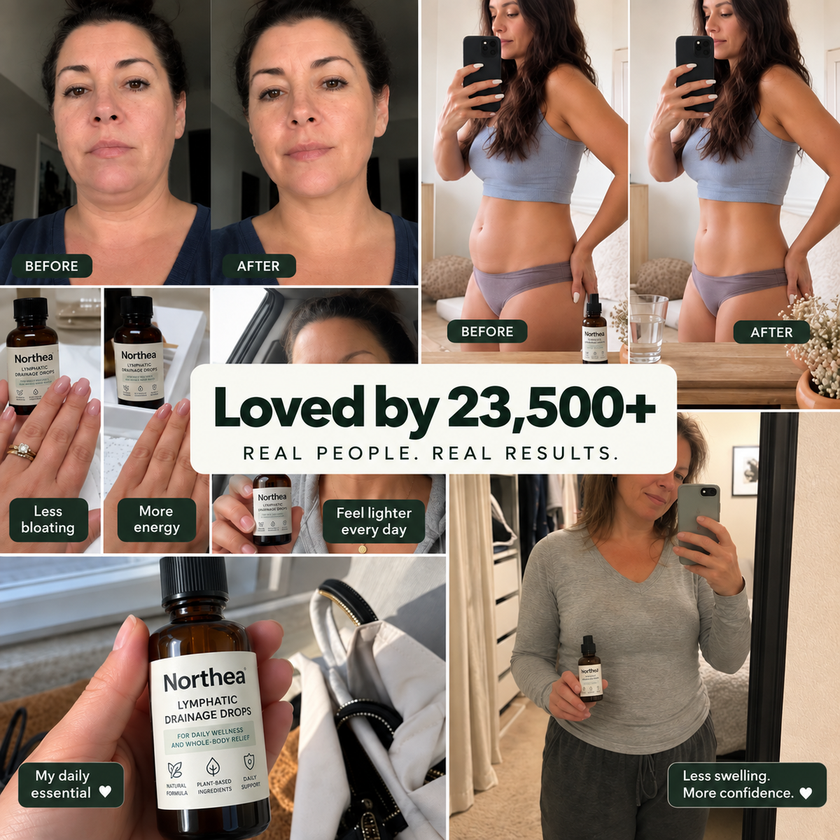 Northea Lymphatic Drainage Drops For Daily Wellness And Whole-Body Relief